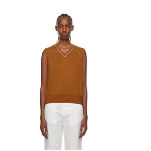 Rosetta Getty V Neck Sweater Vest